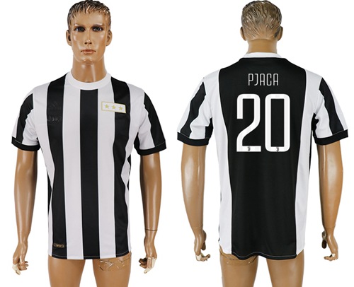 Juventus #20 Pjaca 120th Anniversary Soccer Club Jersey